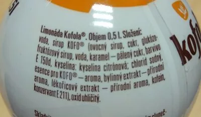 Lista de ingredientes del producto Limonáda Kofola Original Mini Kofola 