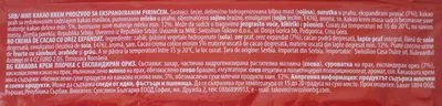 Lista de ingredientes del producto YoYo riža Yoyo 80 g,