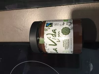 Lista de ingredientes del producto Crema de avellanas y chocolate ecológica, sin Brinkers 