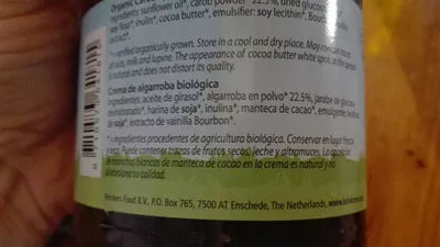 Lista de ingredientes del producto Nuscarobe Brinkers 350 g