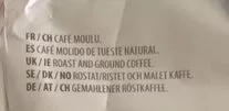 Lista de ingredientes del producto Grand mère Petit Déj' Tassimo, Grand'Mère 16 x