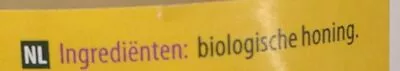 Lista de ingredientes del producto Bloemenhoning crème Ekoplaza 450 g