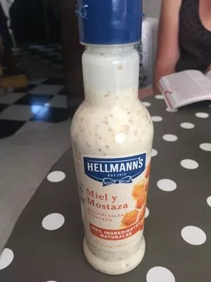 Lista de ingredientes del producto Salsa miel y mostaza Hellmann's 