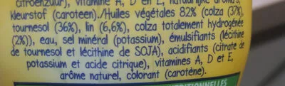 Lista de ingredientes del producto Becel Becel 500ml