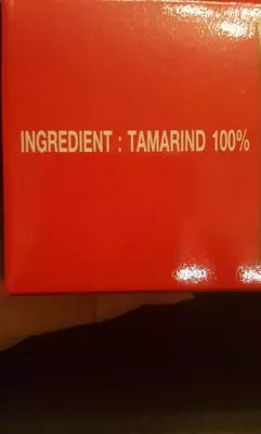 Lista de ingredientes del producto Sweet tamarind Namdhari's 500 g