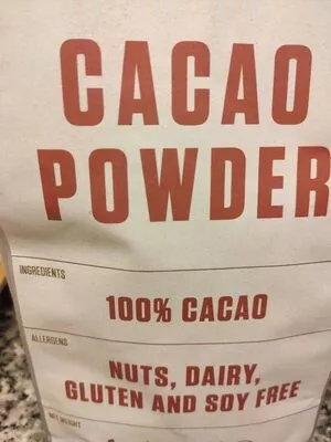 Lista de ingredientes del producto Cacao en polvo Marou Provisions Marou 1 kg