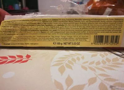 Lista de ingredientes del producto torrone Sir Charles 