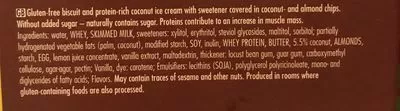 Lista de ingredientes del producto Frozen power  