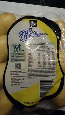 Lista de ingredientes del producto Spud Lite - Low Carbohydrate Potato Zerella Fresh 1.5kg