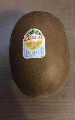 Lista de ingredientes del producto Kiwi Zespri 