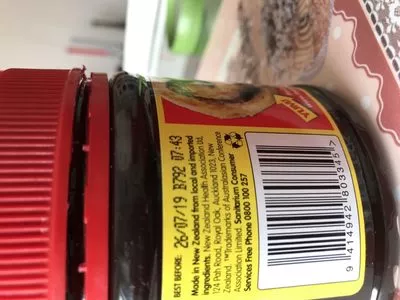 Lista de ingredientes del producto Sanitarium Marmite Sanitarium 