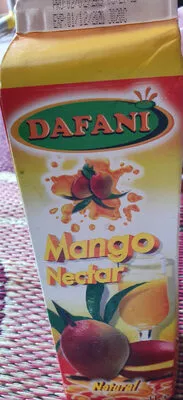 Lista de ingredientes del producto Nectar de Mangue DAFANI 1 L