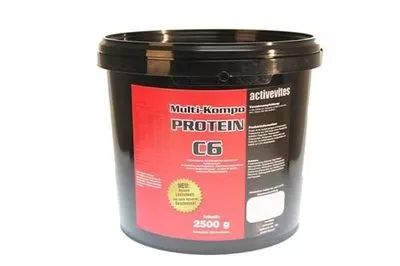 Mehrkomponeneten Protein 90 C6 Haselnuß allfitnessfactory.de 2,5 kg, code 0000204286484