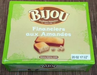 Financiers aux Amandes Bijou 660 g, code 000050