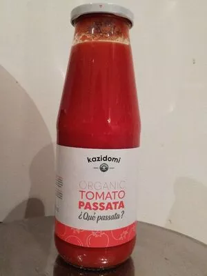 Tomato passata organic Kazidomi 700 g, code 00005012