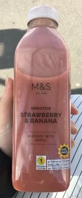 Smoothie Strawberry & Banana Marks & Spencer 750 ml e, code 00011839