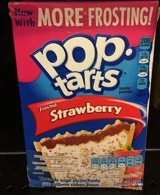 POP TARTS FROSTED STRAWBERRY KELLOGG´S 416 g, code 0002544317101