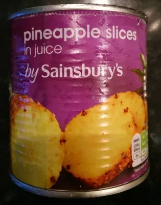 Pineapple slices in juice Sainsbury's 425 g (255 g), code 00054379