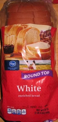 Round top white bread Kroger 20 oz, code 0011110001207