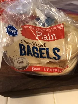 Kroger, pre sliced whole wheat bagels Kroger, The Kroger Co. , code 0011110879684