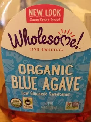 Organic Blue Agave Sweetener Wholesome 44 oz, code 0012511204419