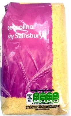 Semolina Sainsbury's, by sainsbury's 500 g, code 00128605