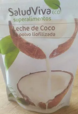 Leche de coco en polvo liofilizada Salud Viva ECO 200 g, code 0013310000004