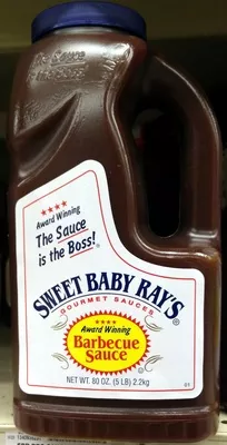 Barbecue Sauce Sweet Baby Ray's 80 oz (5 lb) 2.2 kg, code 0013409000335