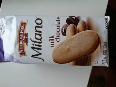 Pepperidge Farm Milano Milk Chocolate Cookies Pepperidge farm 170 g, code 0014100099970