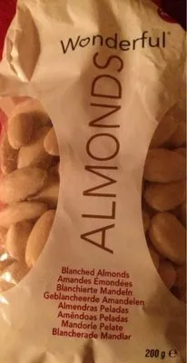 Amandes Émondées Wonderful 200 g, code 0014113230049