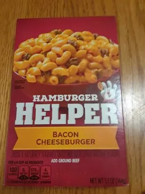 Bacon cheeseburger hamburger  , code 0016000283428