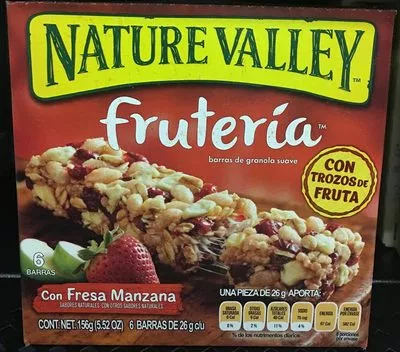 Fruteria con fresa manzana Nature Valley 156 g, code 0016000440296