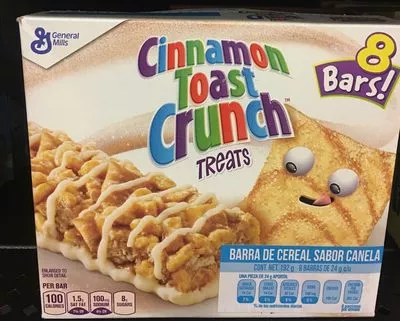 Cinnamon Toast Crunch Treats General Mills 192 g, code 0016000467583