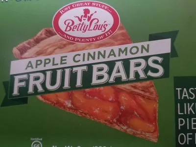 Betty Lou's Apple Cinnamon Bars Betty Lou's 4, code 0016073622346