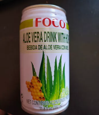 Aloe vera drink with honey Foco, Thai Agri Foods Co.  Ltd. 350ml, code 0016229006747