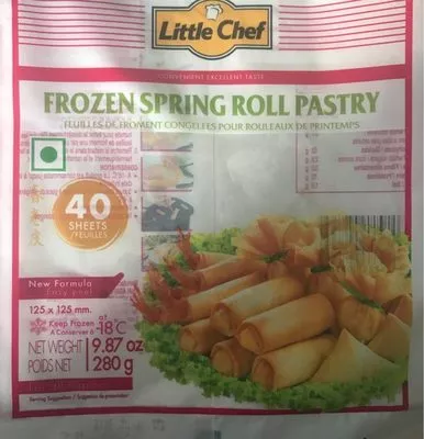 Frozen Spring Roll Pastry Little Chef 280 g, code 0016229008369