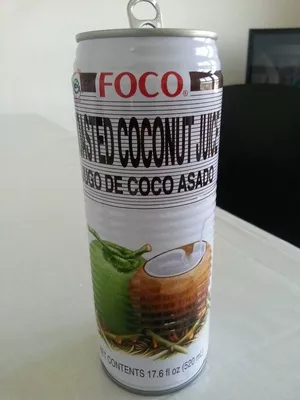 Roasted Coconut Juice Foco,  Thai Agri Foods Co.  Ltd. 520 ml, code 0016229902933