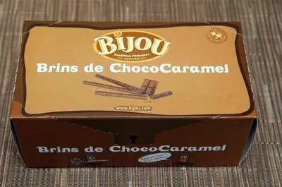 Brins de ChocoCaramel Bijou 280 g (4 étuis de 6 brins), code 001664