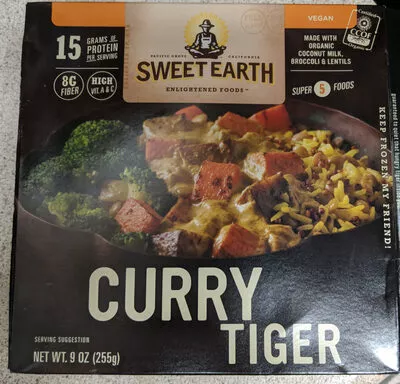 Curry Tiger Sweet Earth Natural Foods 255 g, code 0016741000049