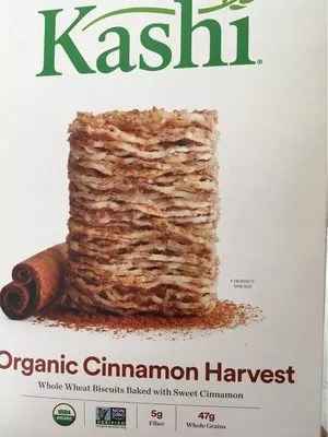 Kashi Organic Cereal Promise Cinnamon Harvest 16.3oz Kashi 462g, code 0018627703174