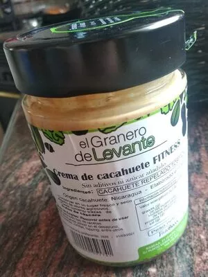 Crema de cacahuete El Granero de Levante 300 g, code 0020000051741