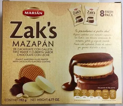 Zaks Mazapán Marián 192 g, code 0020899752057