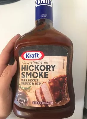 Hickory smoke barbecue sauce Kraft , code 0021000052370