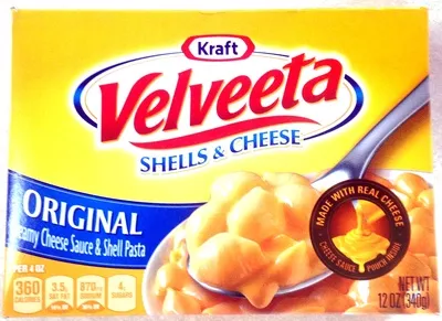 Velveeta Shells & Cheese Kraft 12 OZ (340 g), code 0021000658930