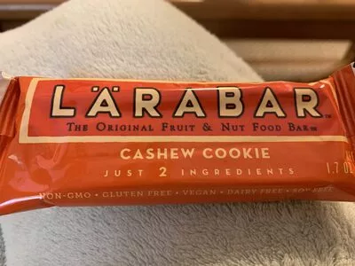 Cashew cookie Larabar , code 0021908509259