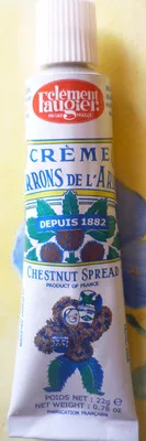 Crème de marrons de l'Ardèche Clément Faugier 22 g, code 0022314015242