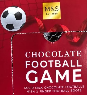 Chocolate Football Game Marks & Spencer , code 00223812