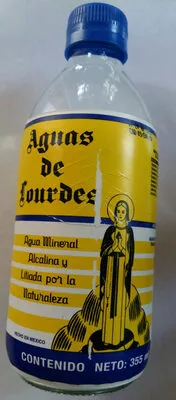 Agua de Lourdes Agua de Lourdes, Balneario y manantiales de Lourdes S.A. de C.V. 355 ml, code 0030385371020