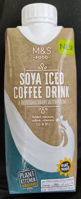 Soya iced coffee drink Marks & Spencer 330 ml, code 00305693