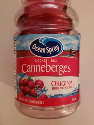 Jus de Canberry Ocean Spray 950 mL, code 0031200446305